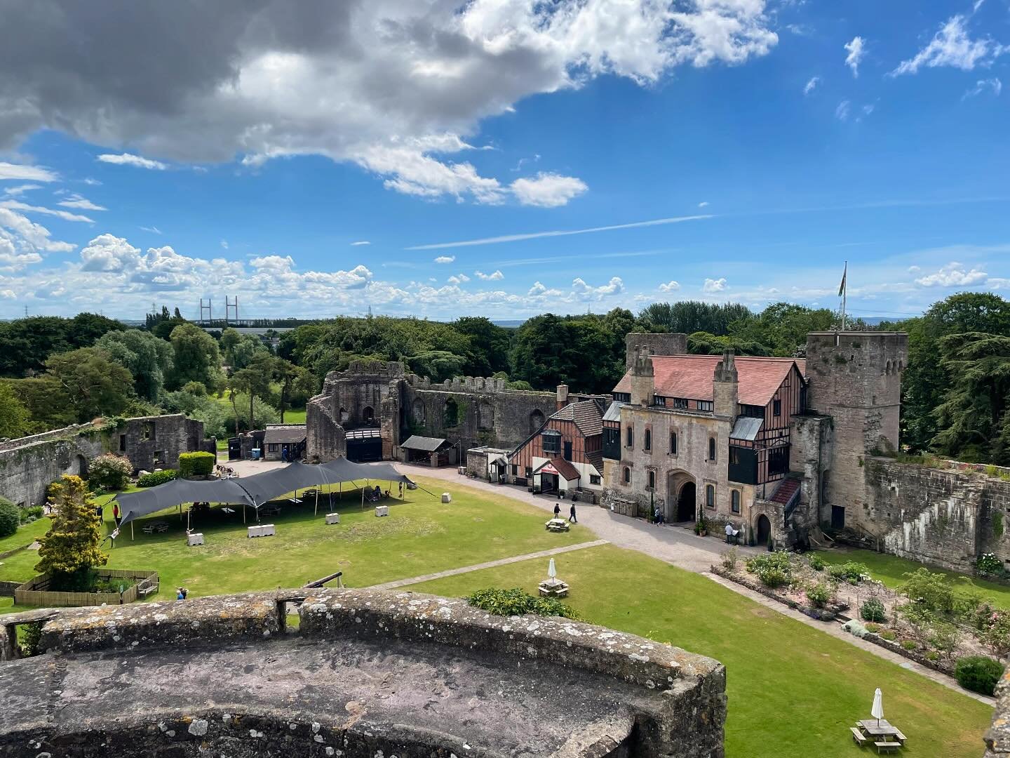 @adam_wrigpics Caldicot Castle